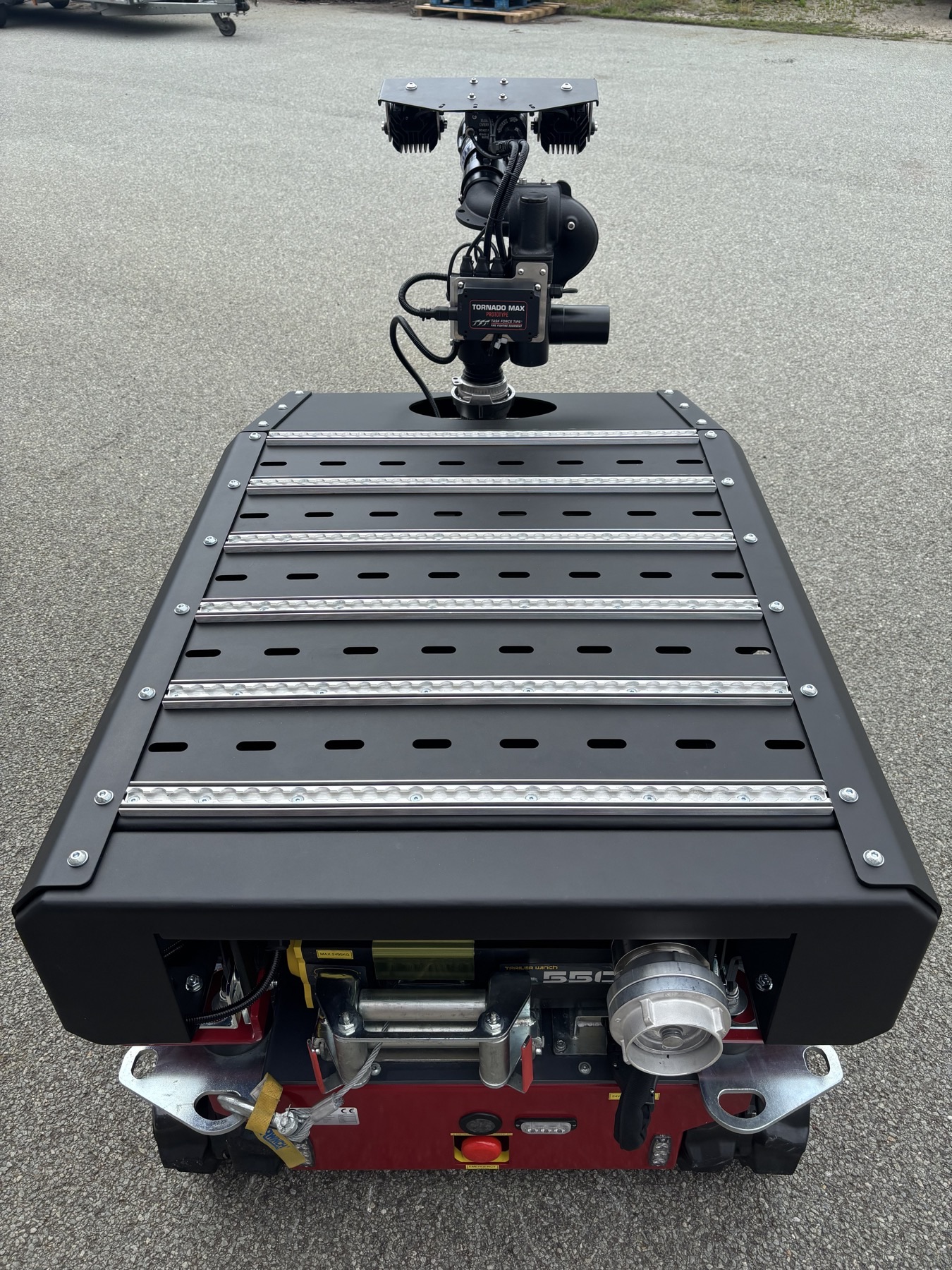 FMF-3000 Tornado Max water monitor from above