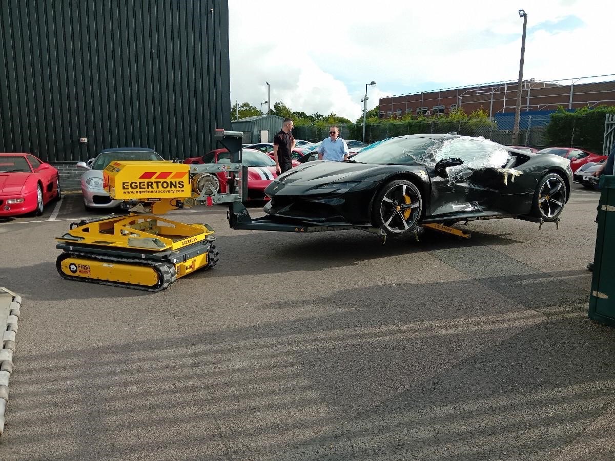 FMR recovery — Egertons ferrari UK