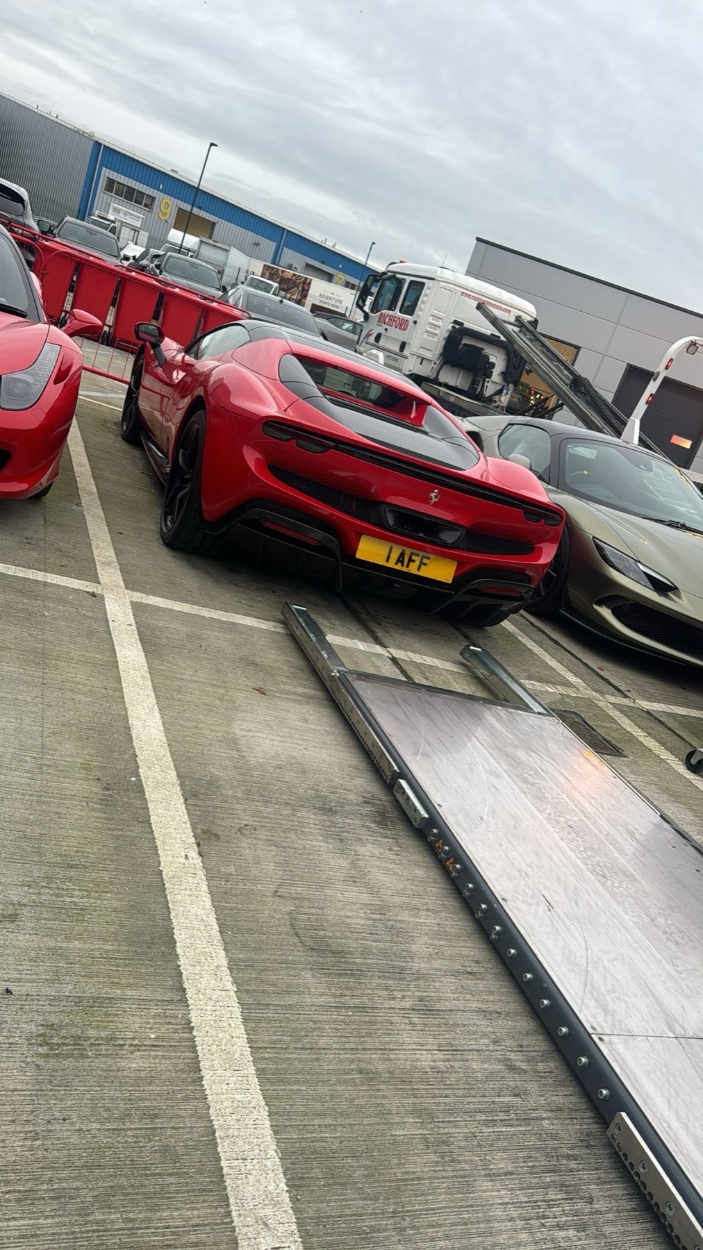 FMR recovery — Red Ferrari 1