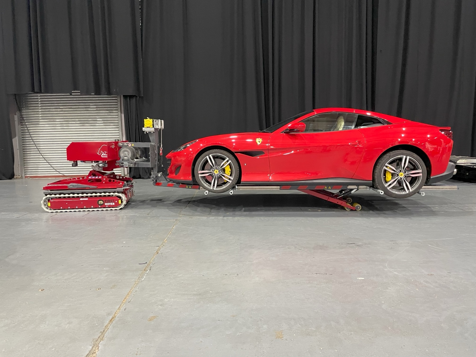 FMR recovery — Red Ferrari 8