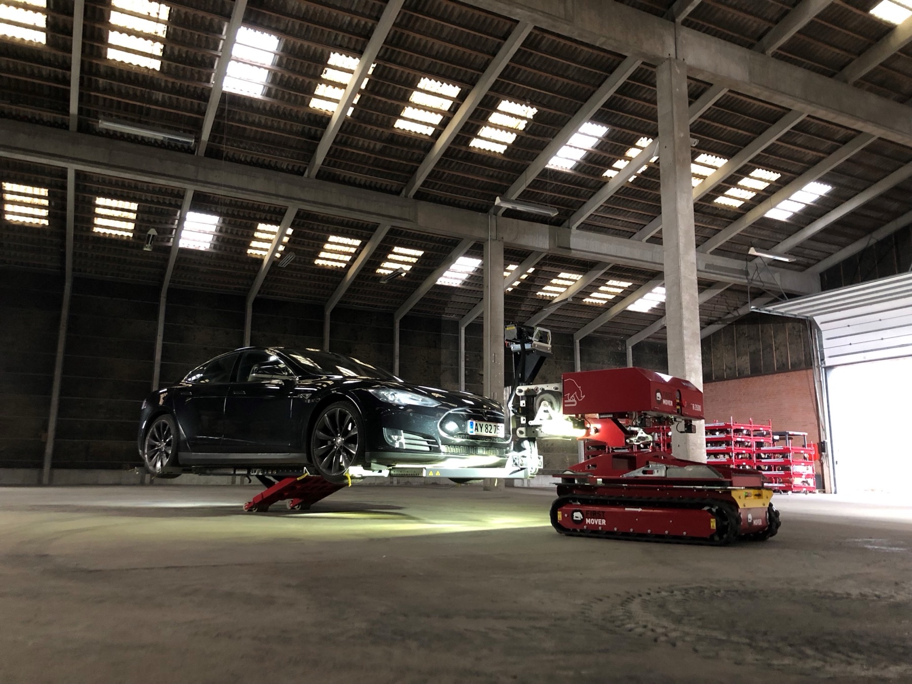 FMR recovery — Tesla bjeringbro hal
