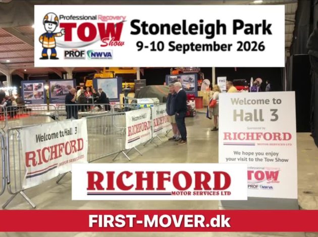 Richford Motor Services hall at the Professional Recovery Tow Show 2026