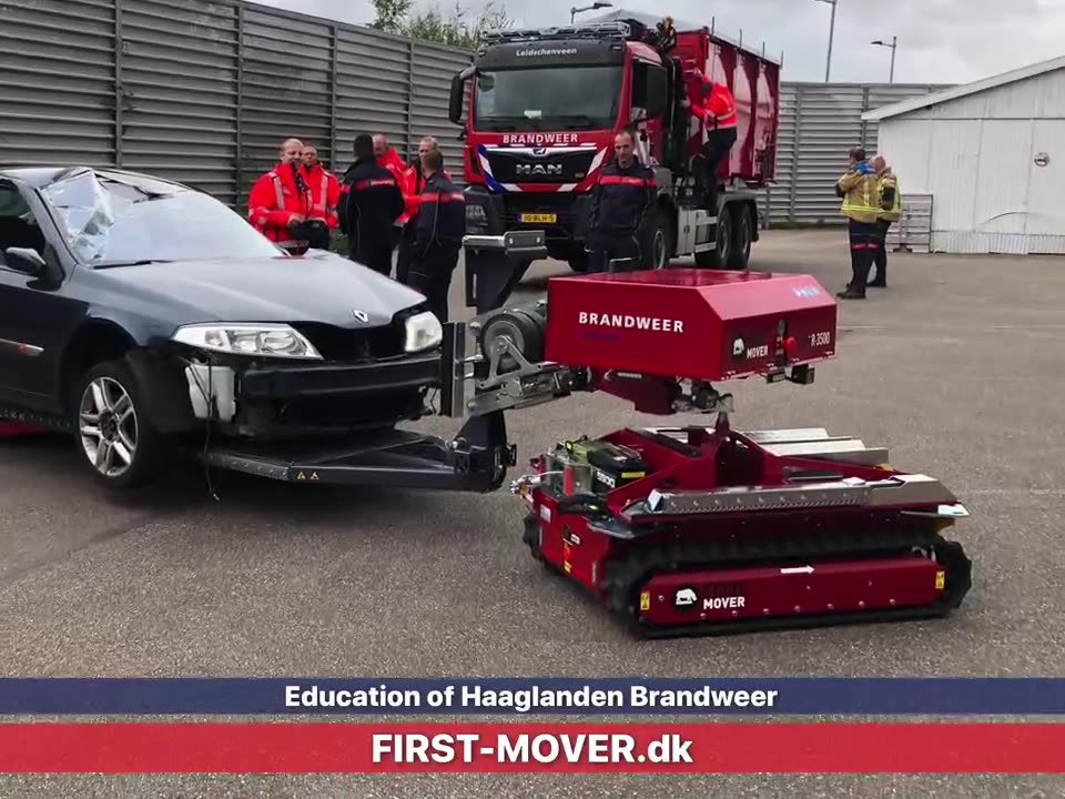 Haaglanden fire brigade — FMR training